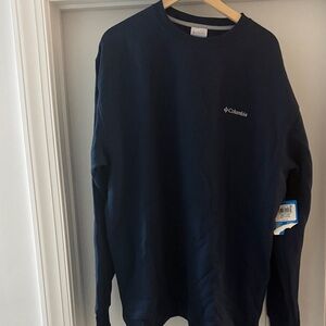 Columbia Men's Dark Blue Crewneck Sweater